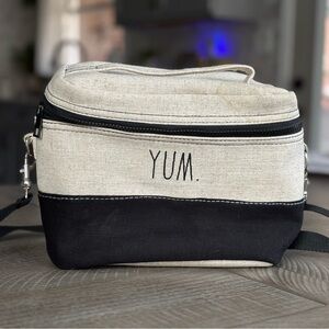 Rae Dunn Yum Insulated Carry Bag with Adjustable Strap.